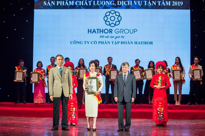Hathor Group vào Top 10 thương hiệu tin cậy, sản phẩm chất lượng, dịch vụ tận tâm